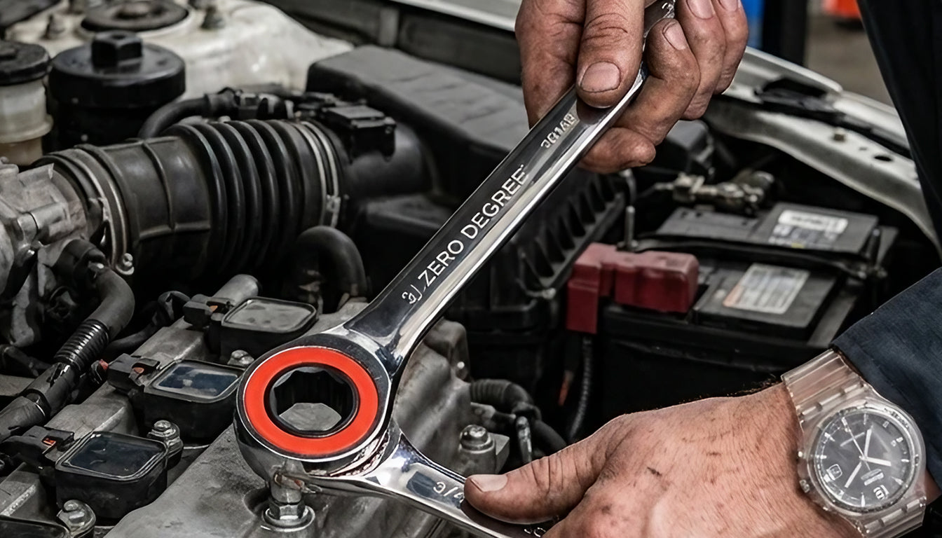 Best Ratchet Spanner Set 7 Piece Metric & SAE Australia
