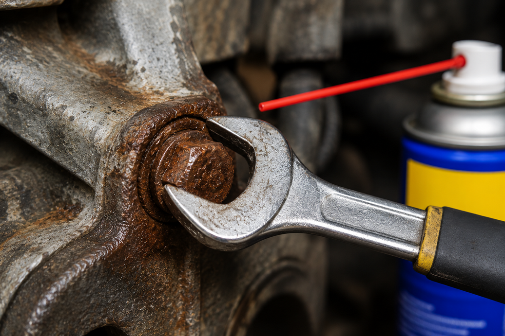 How to Remove Rusted Bolts Without Damaging Components