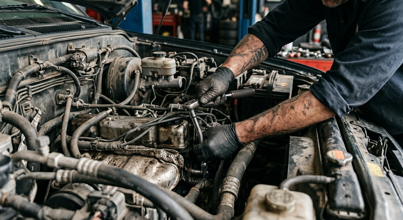 The Flat-Rate Mechanic’s Secret Weapon: How to Conquer Tight Spaces and Stop Scrambling Your Knuckles