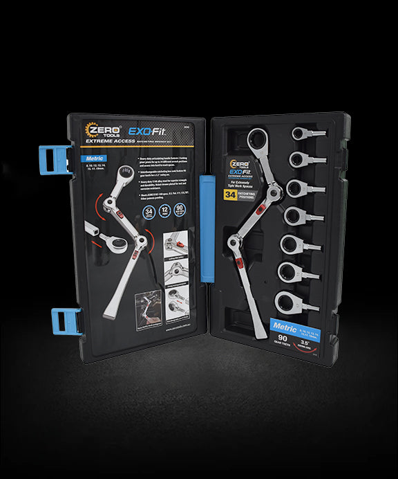 EXOFIT flexi interchangeable spanner set SAE